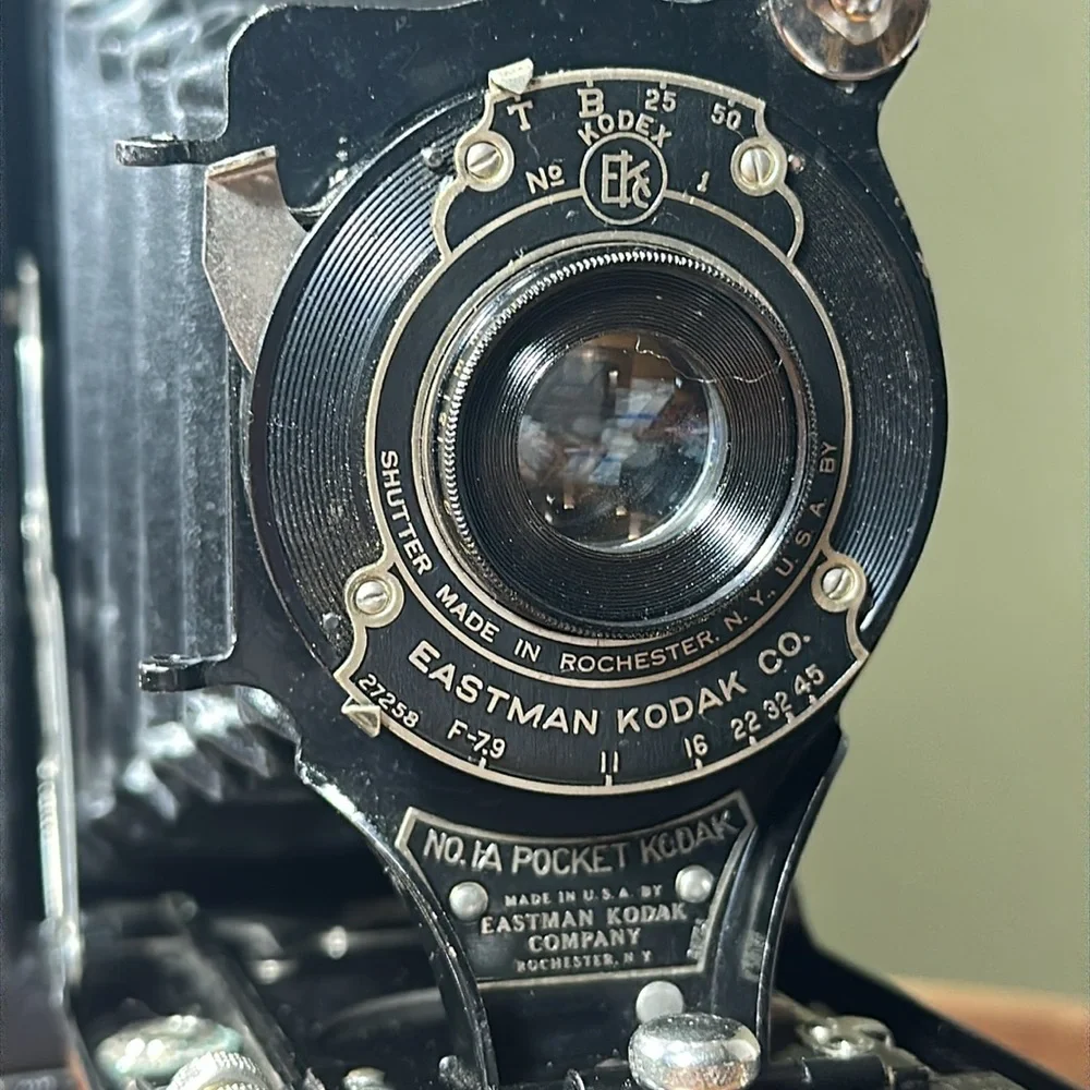 KODAK 1921 No. 1A Pocket Kodak with Original Box